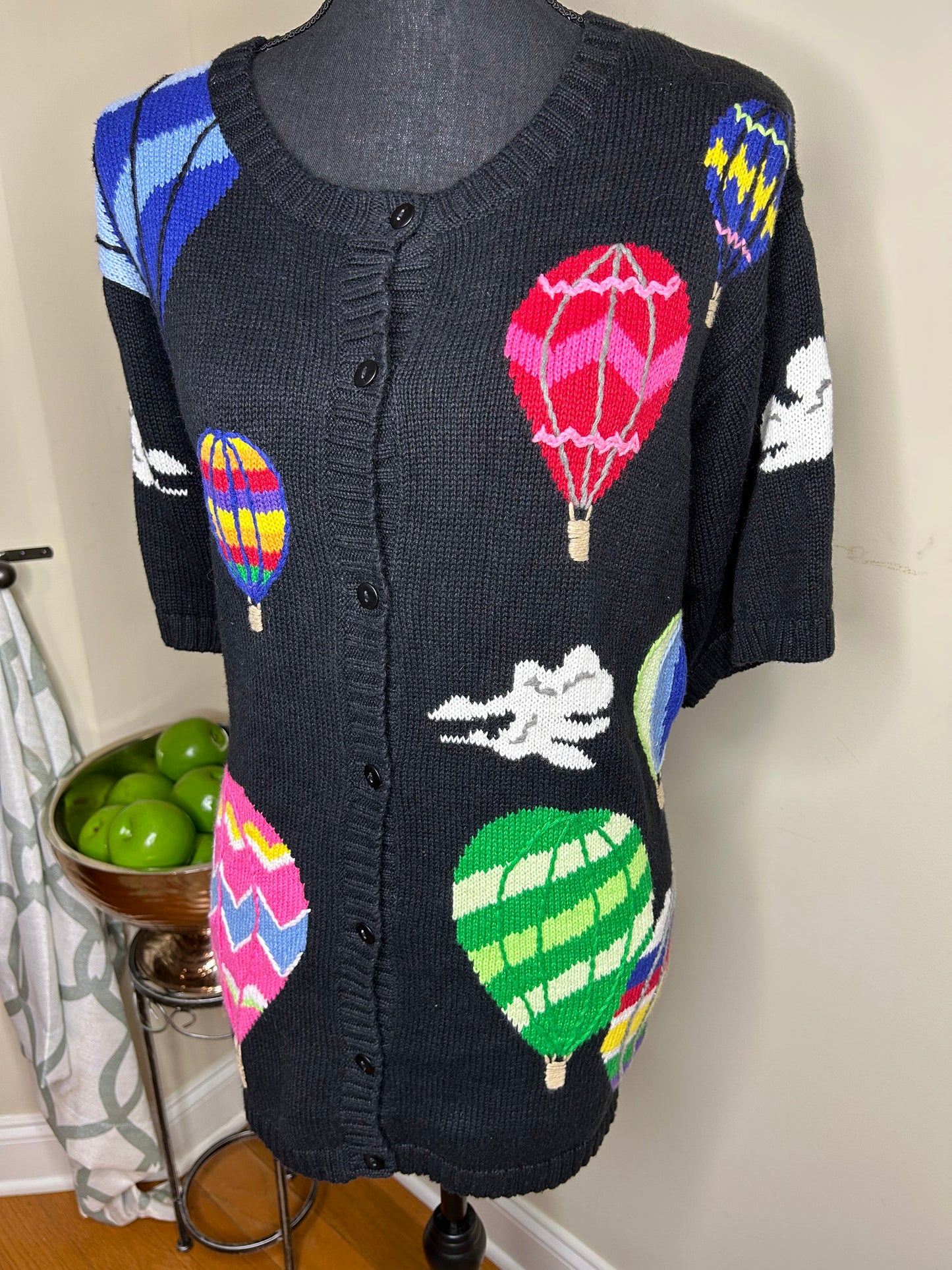 The Quaker Factory "Hot Air Balloon" Sweater