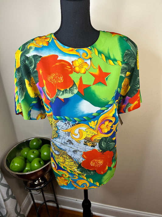 Caviar Blouse NWT