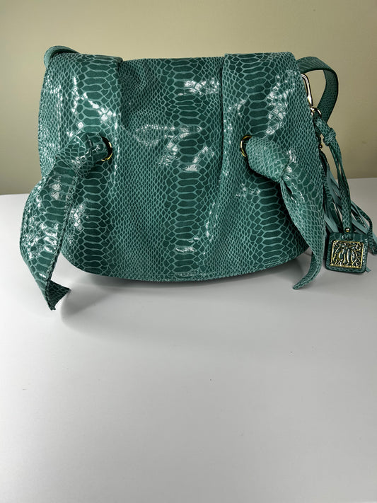 Chi by Carlos Falchi Green Purse