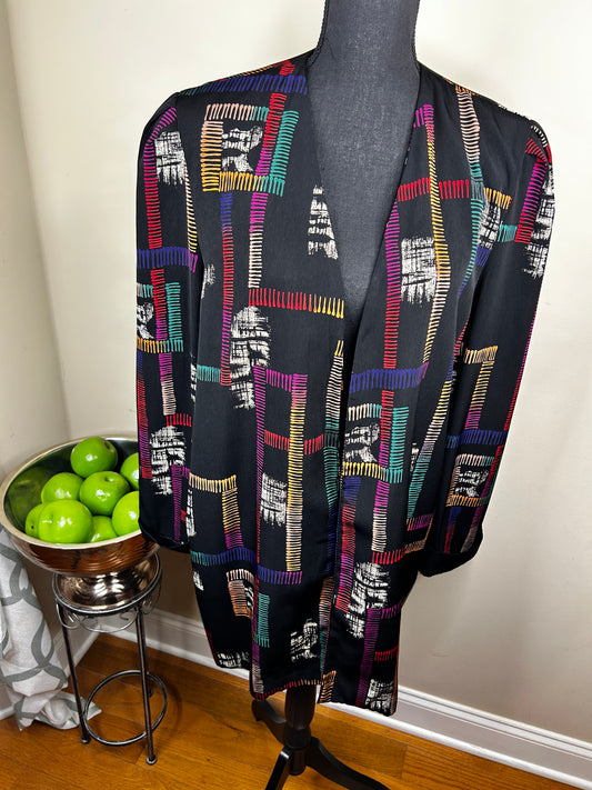 Periwinkle Vintage Open Blazer (No Button)