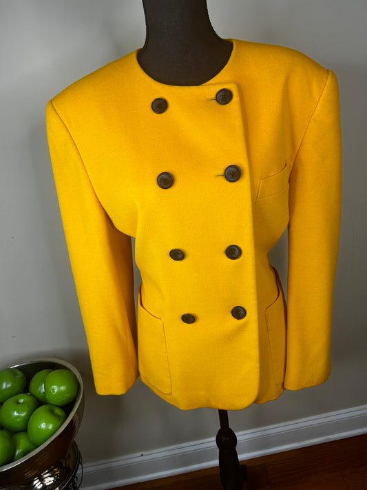 ESCADA 80's Vintage Wool Blazer