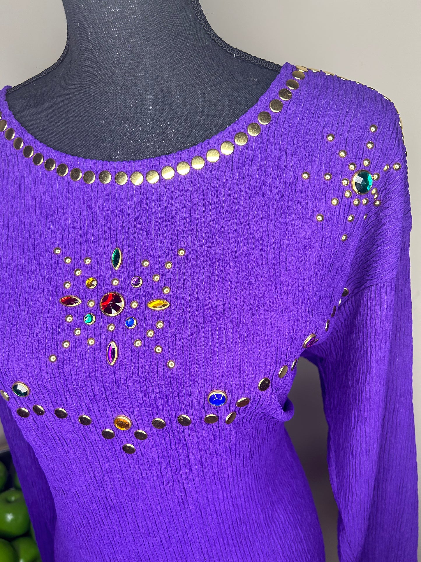 Bonnie Blair Purple Jewel Set