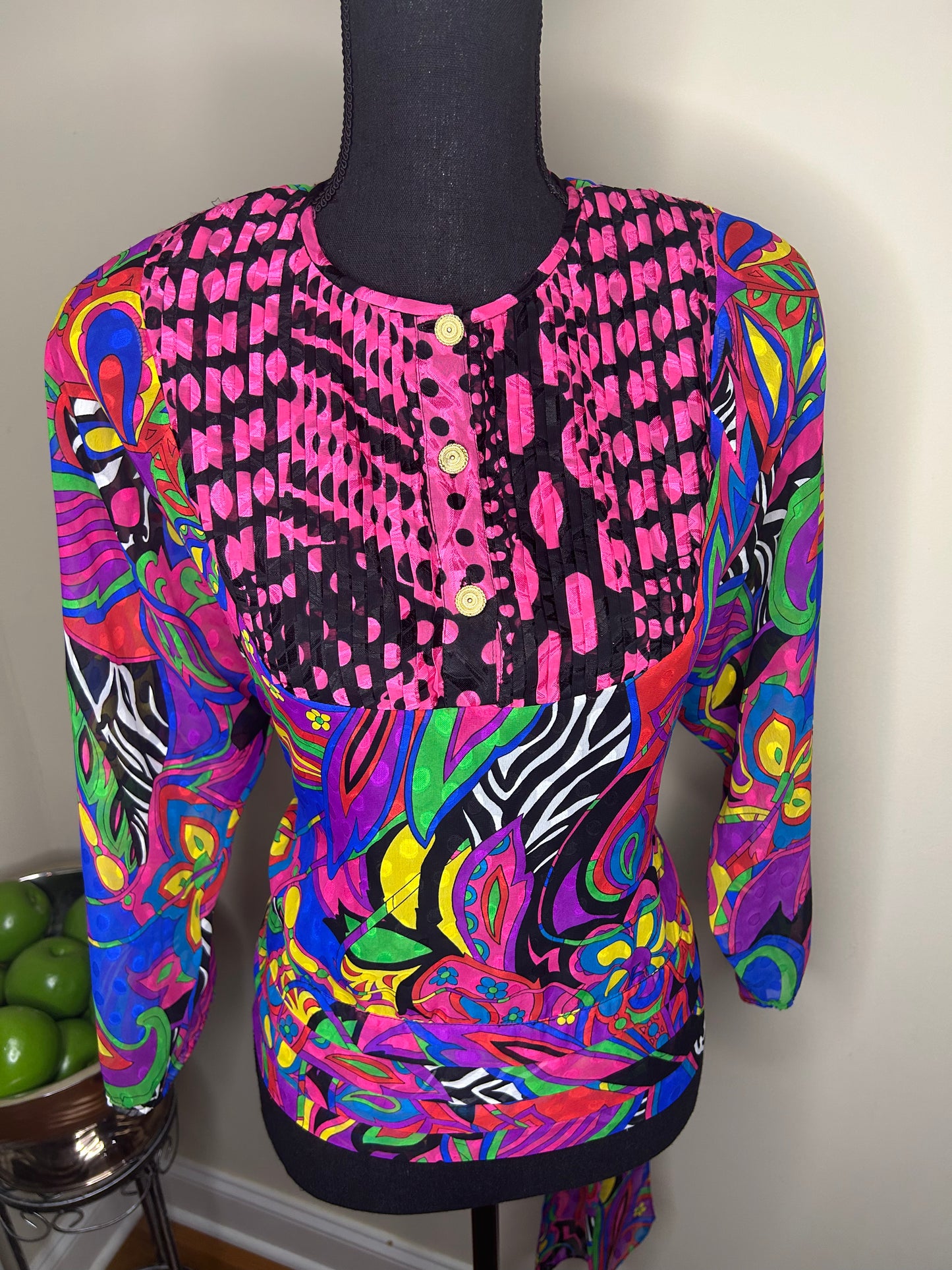 Diane Fres Colorful Blouse