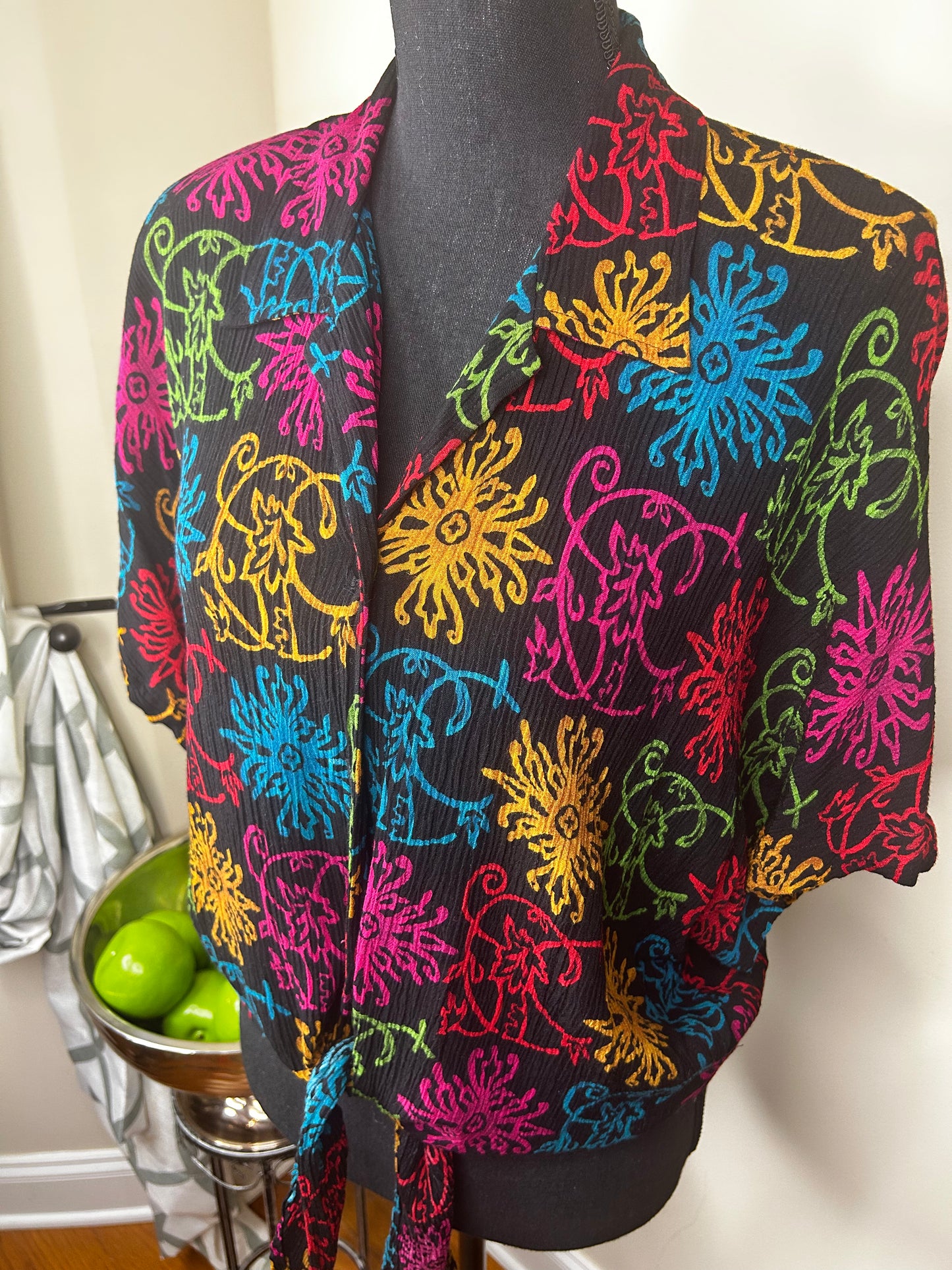 Sag Harbor Tie Front Shirt