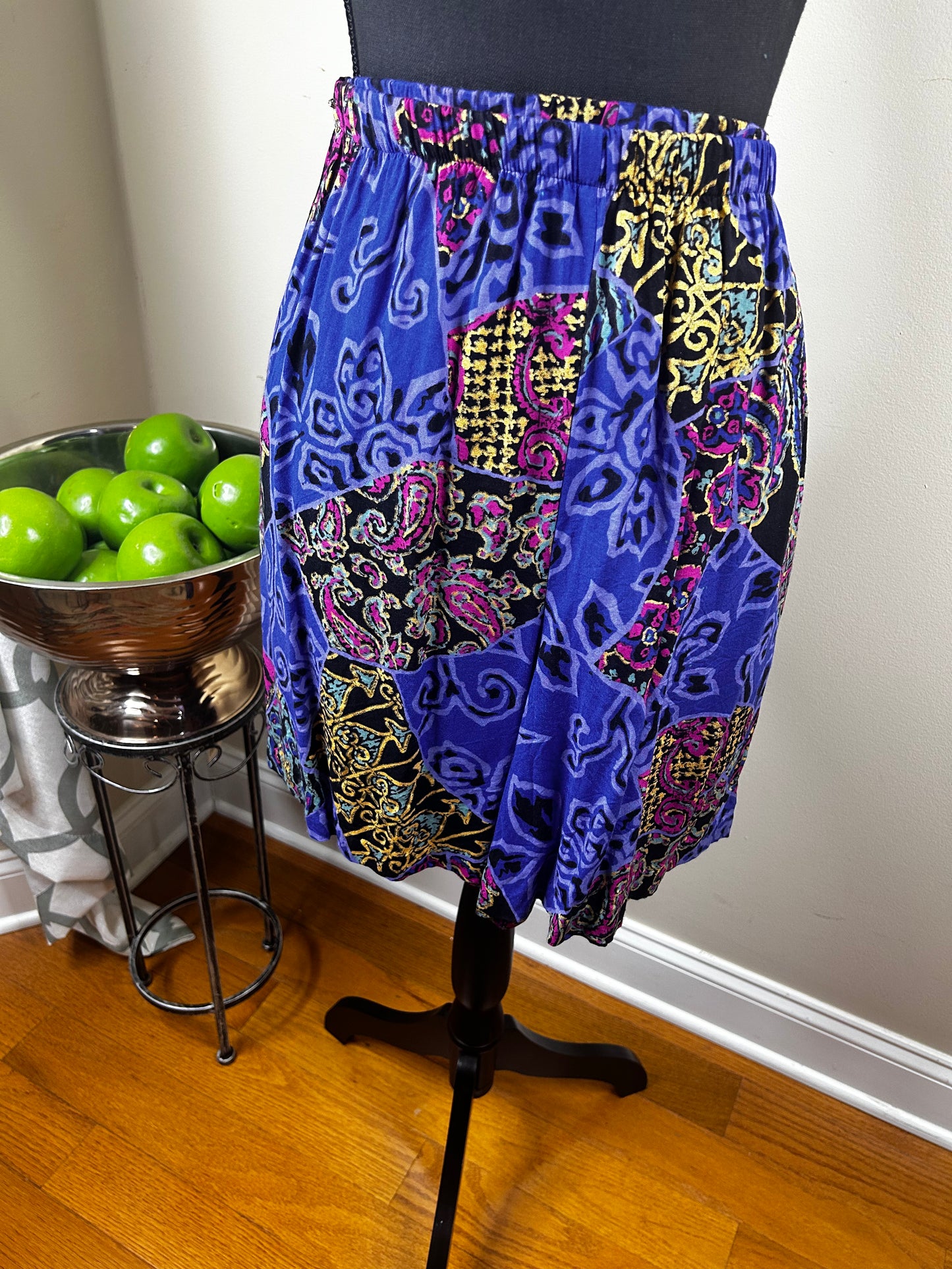 Abstract Shorts with Pockets