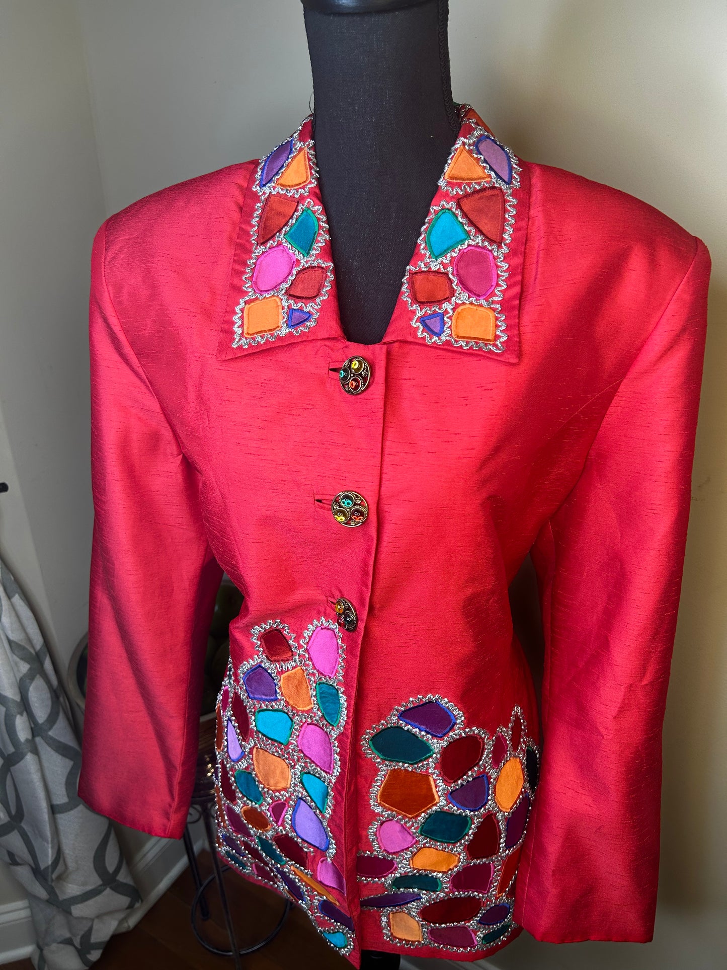 Bejeweled Donna Vinci Couture Blazer