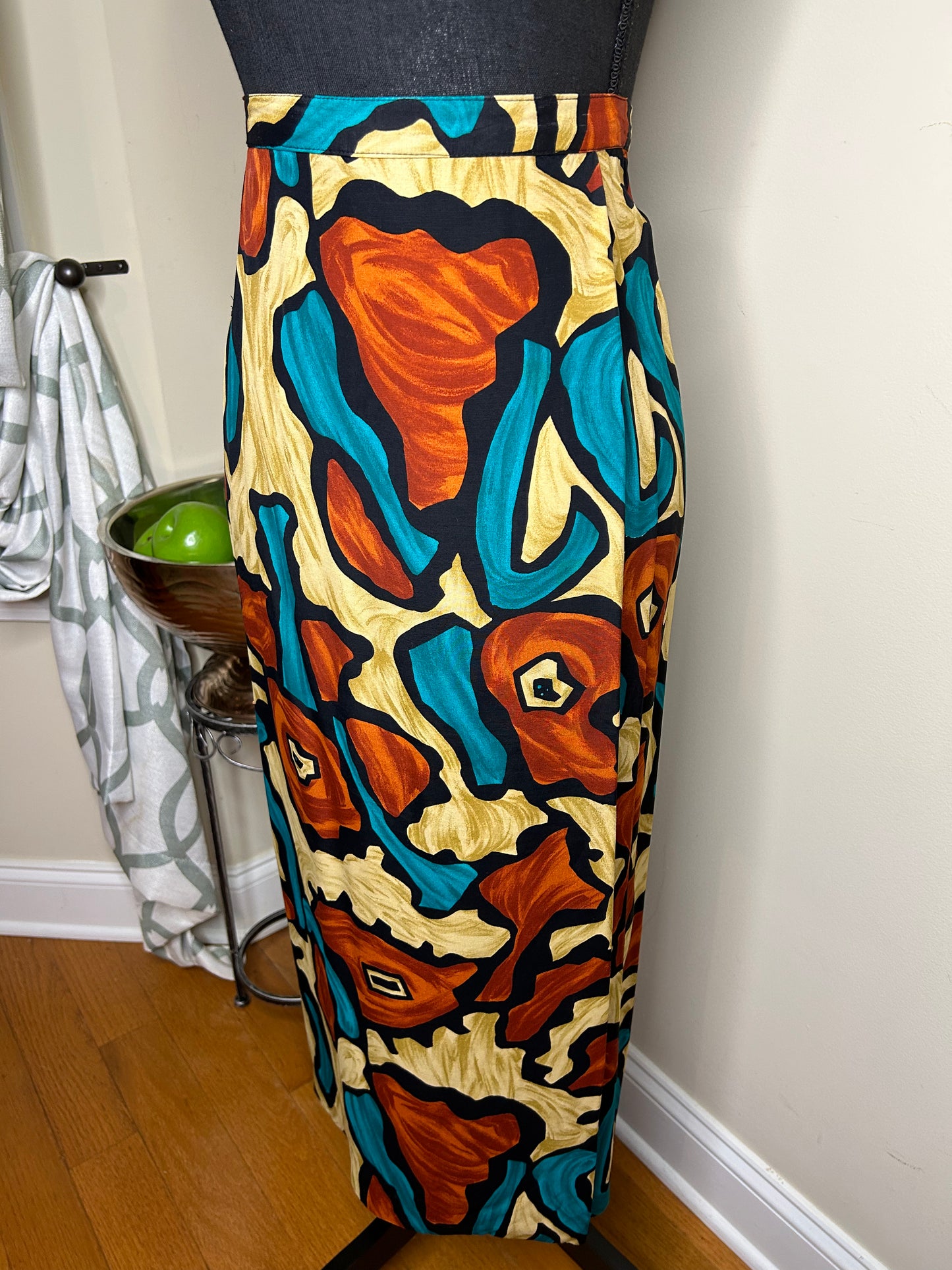 Studio Adrian Jordan Wrap Skirt