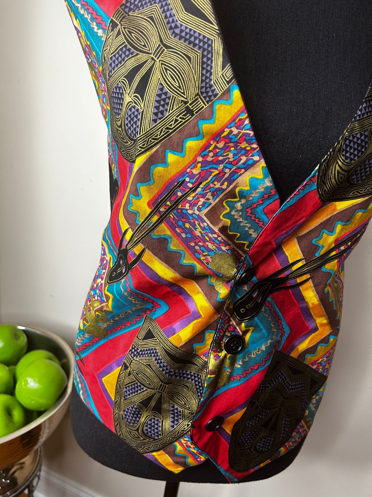 Special Originals African Print Vest