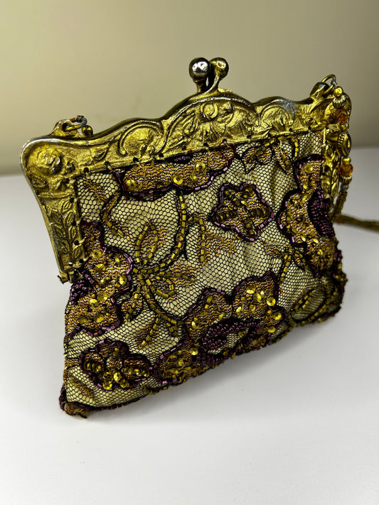 Christiana Beaded Vintage Purse