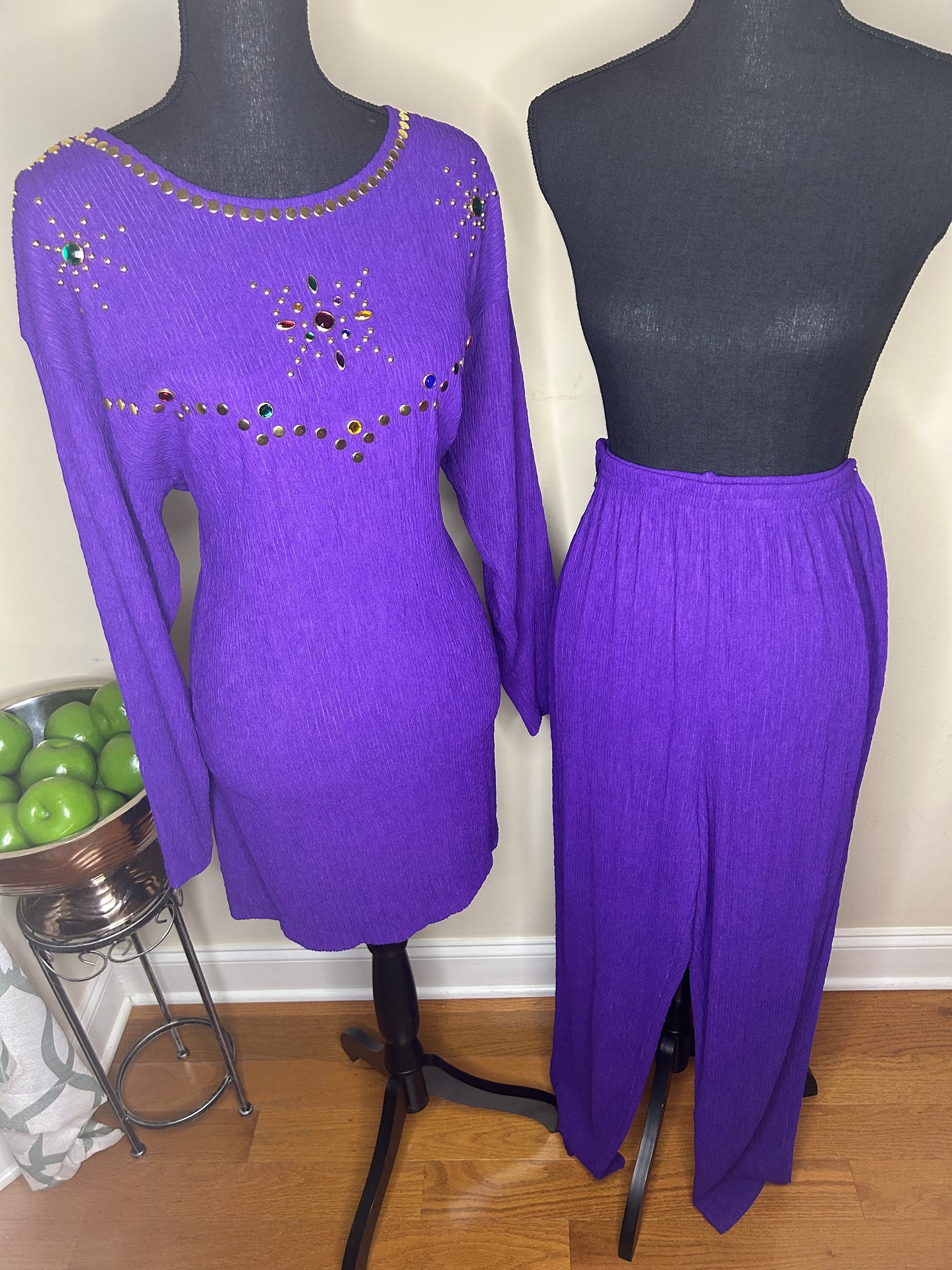 Bonnie Blair Purple Jewel Set
