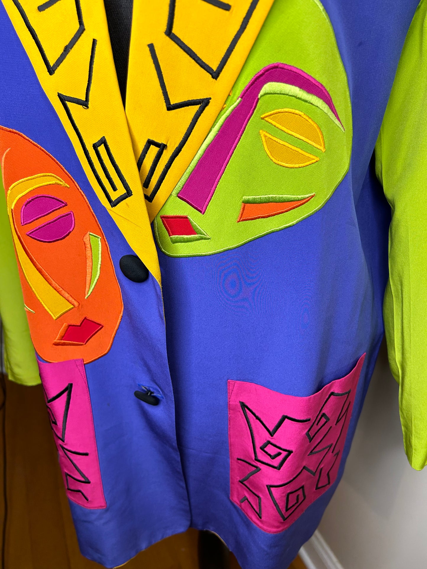 IB Diffusion "Many Mask" Blazer
