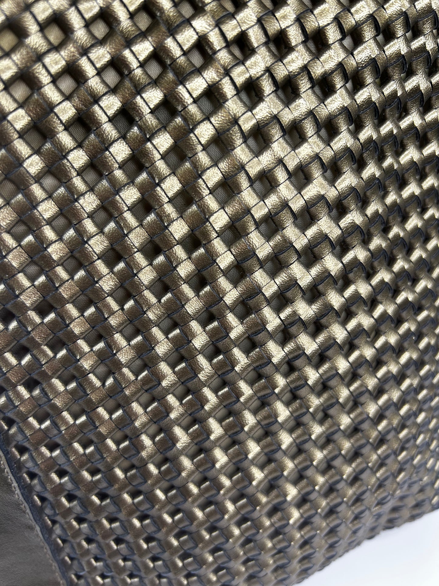 Liz Clairborne Metallic Woven Purse