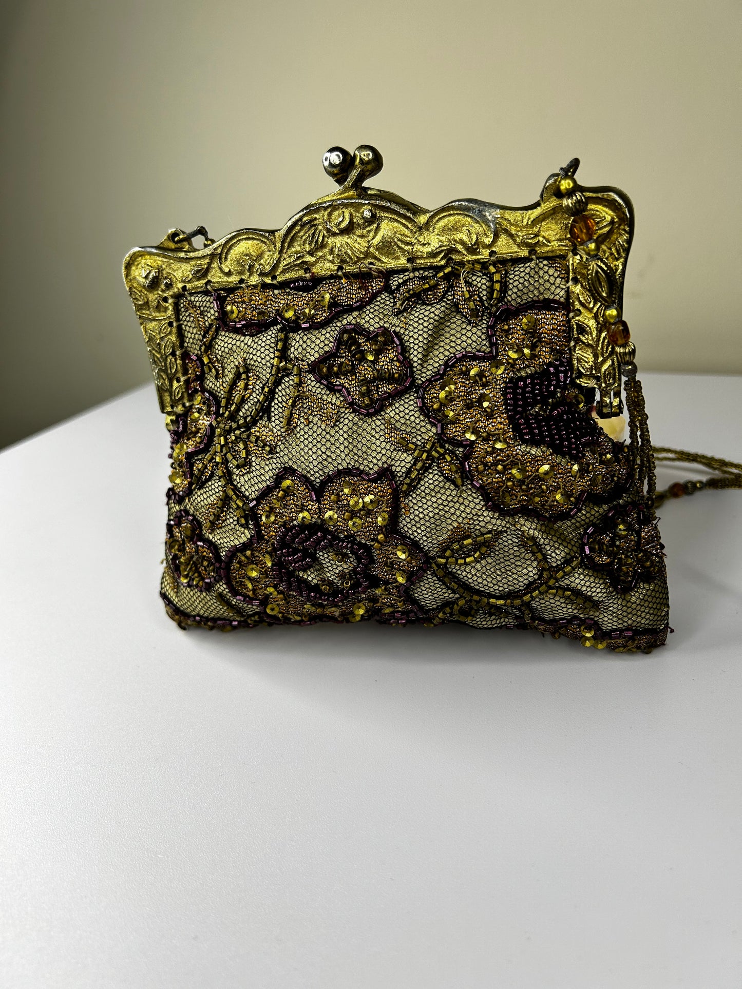 Christiana Beaded Vintage Purse