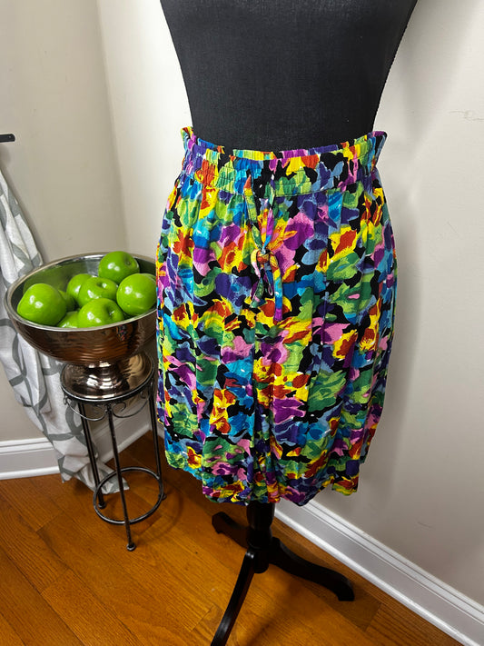 A|M Sport Floral Shorts with Pockets